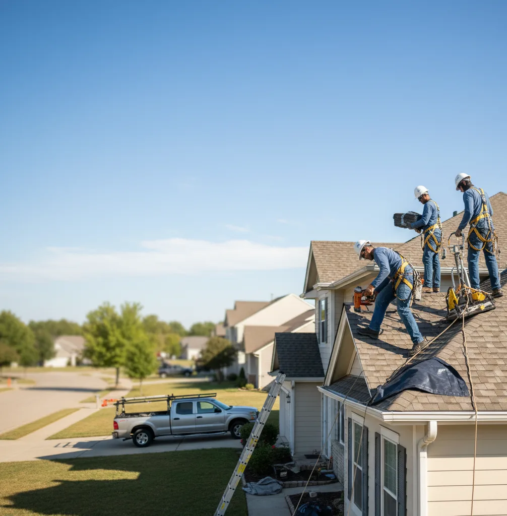 Roof Repair in Boomer
